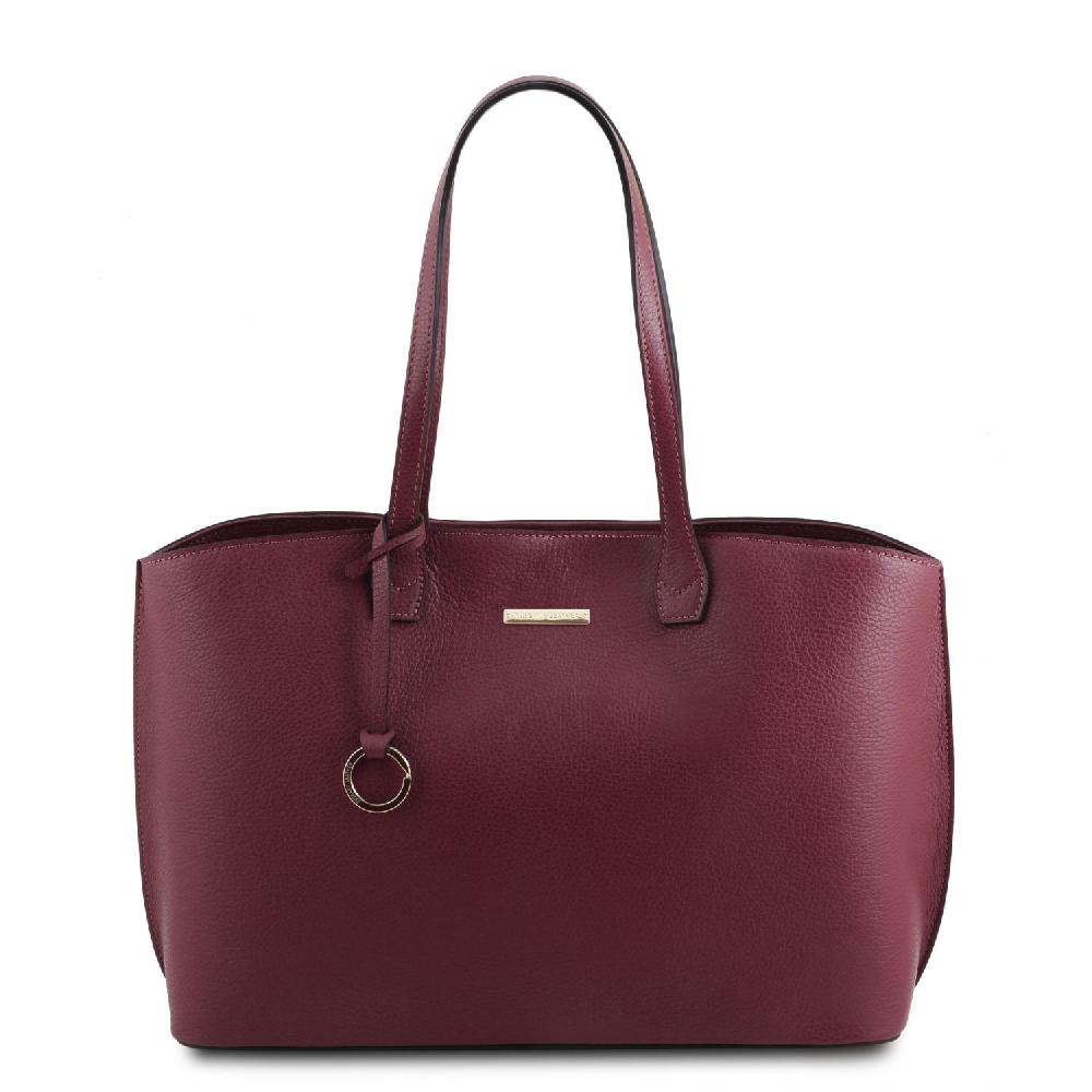 Tuscany Leather Bolso Shopping en Piel Qualità