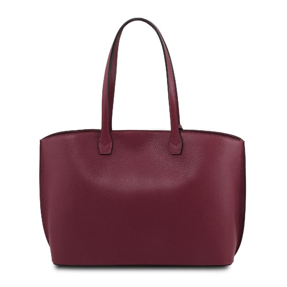 Tuscany Leather Bolso Shopping en Piel Qualità