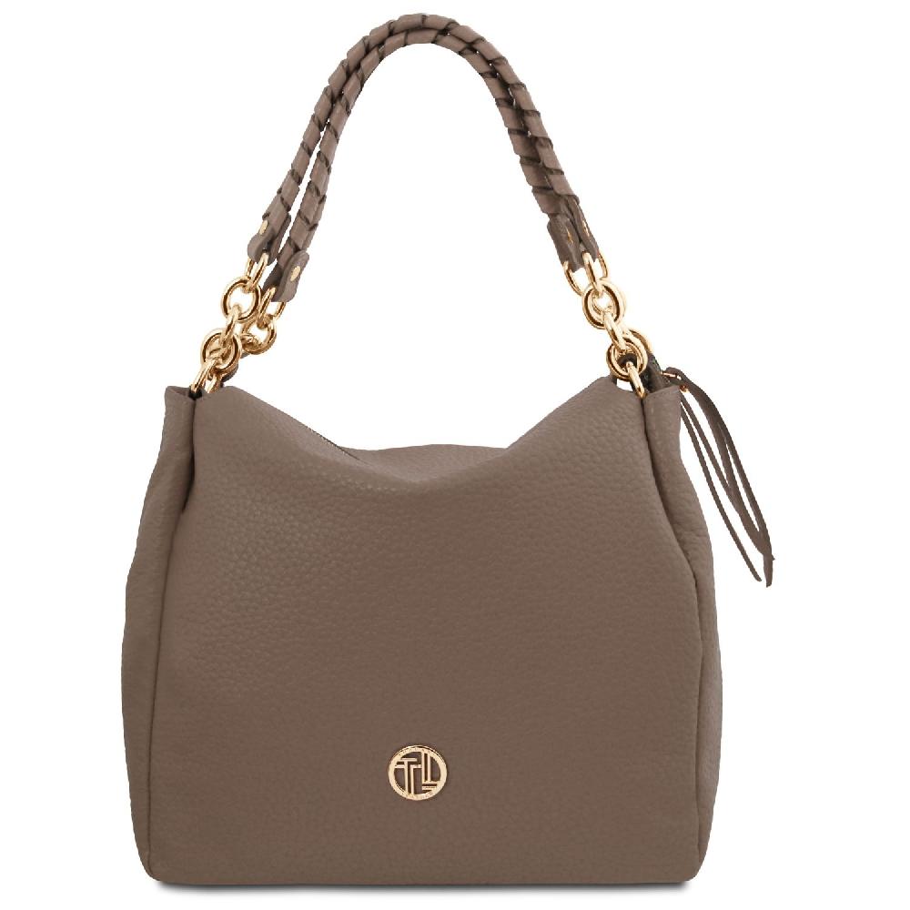 Tuscany Leather Bolso Shopping en Piel Suave Promozione