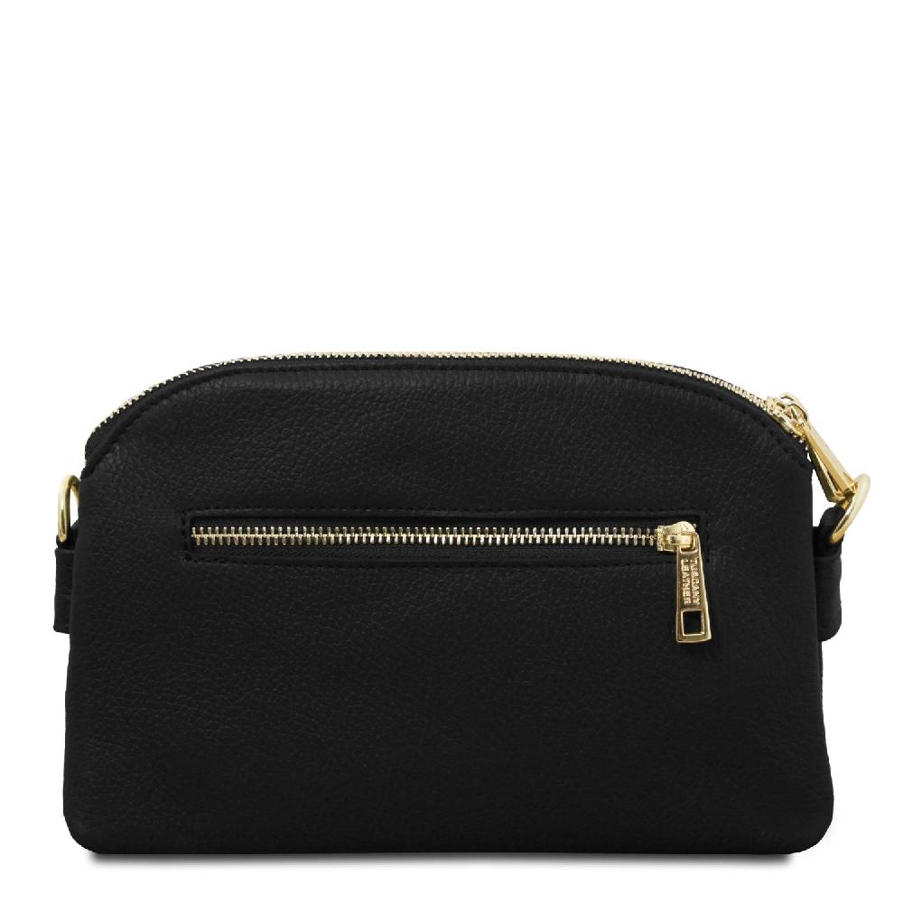 Tuscany Leather Bolso en Piel Suave con Bandolera Sottocosto