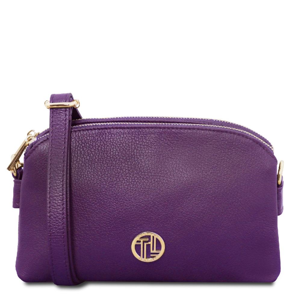 Tuscany Leather Bolso en Piel Suave con Bandolera Sconto