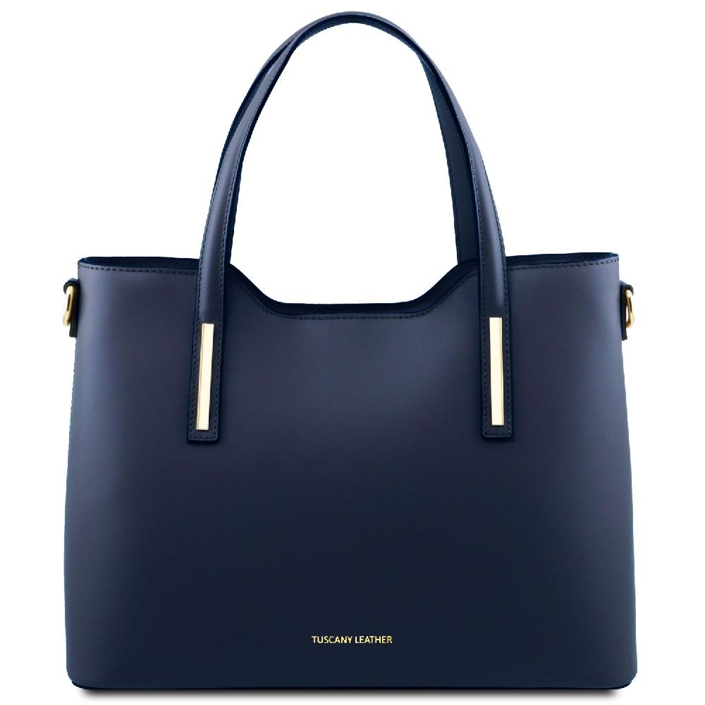 Tuscany Leather Bolso Shopping en Piel Outlet