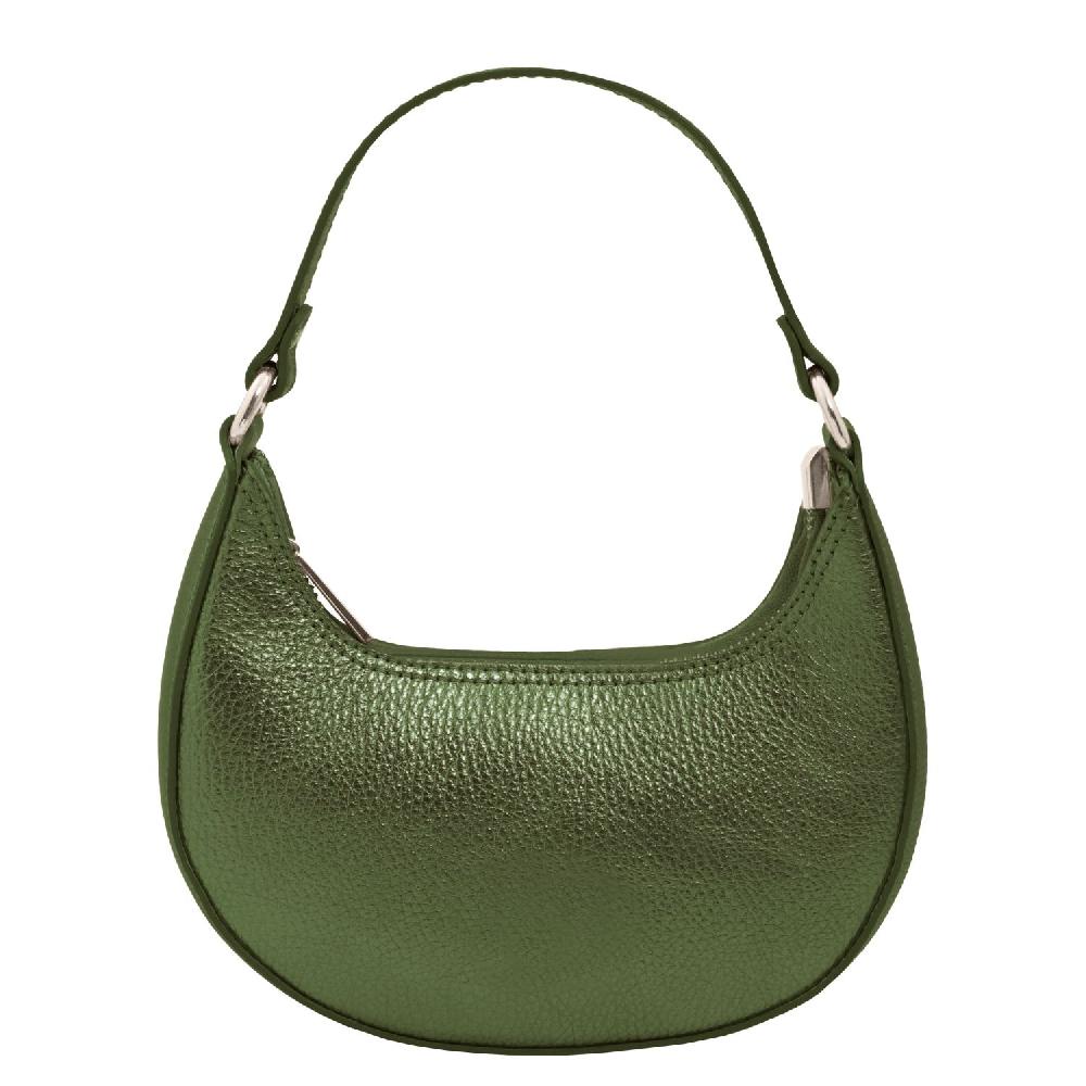 Tuscany Leather Bolso a Mano en Piel Metallic et Bandolera de Cadena 2025