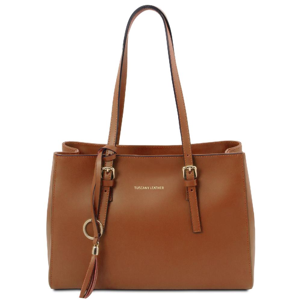 Tuscany Leather Borsa al Hombro en Piel 2025
