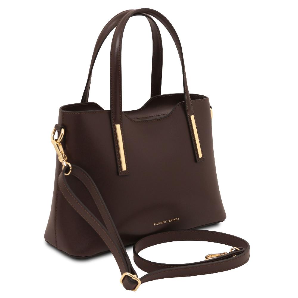 Tuscany Leather Borsa a Mano in Pelle - Misura Piccola Outlet