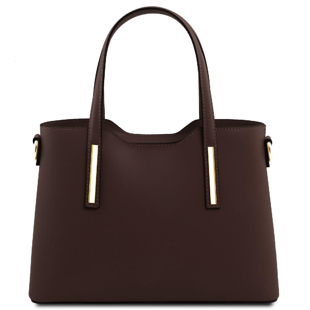 Tuscany Leather Borsa a Mano in Pelle - Misura Piccola Outlet