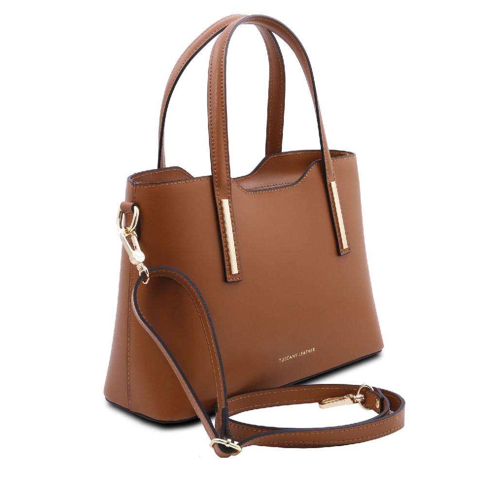 Tuscany Leather Borsa a Mano in Pelle - Misura Piccola In Vendita
