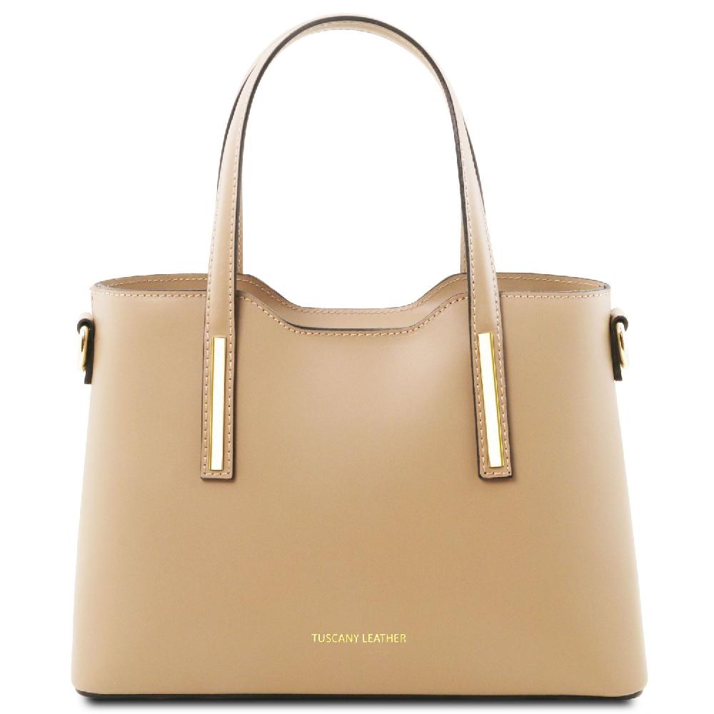 Tuscany Leather Borsa a Mano in Pelle - Misura Piccola Saldi