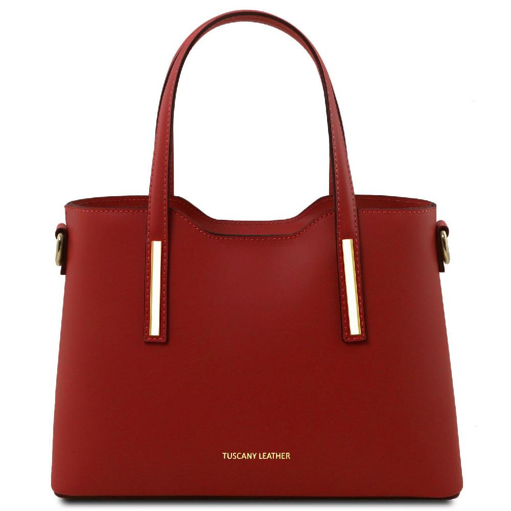 Tuscany Leather Borsa a Mano in Pelle - Misura Piccola Offerta Anniversario