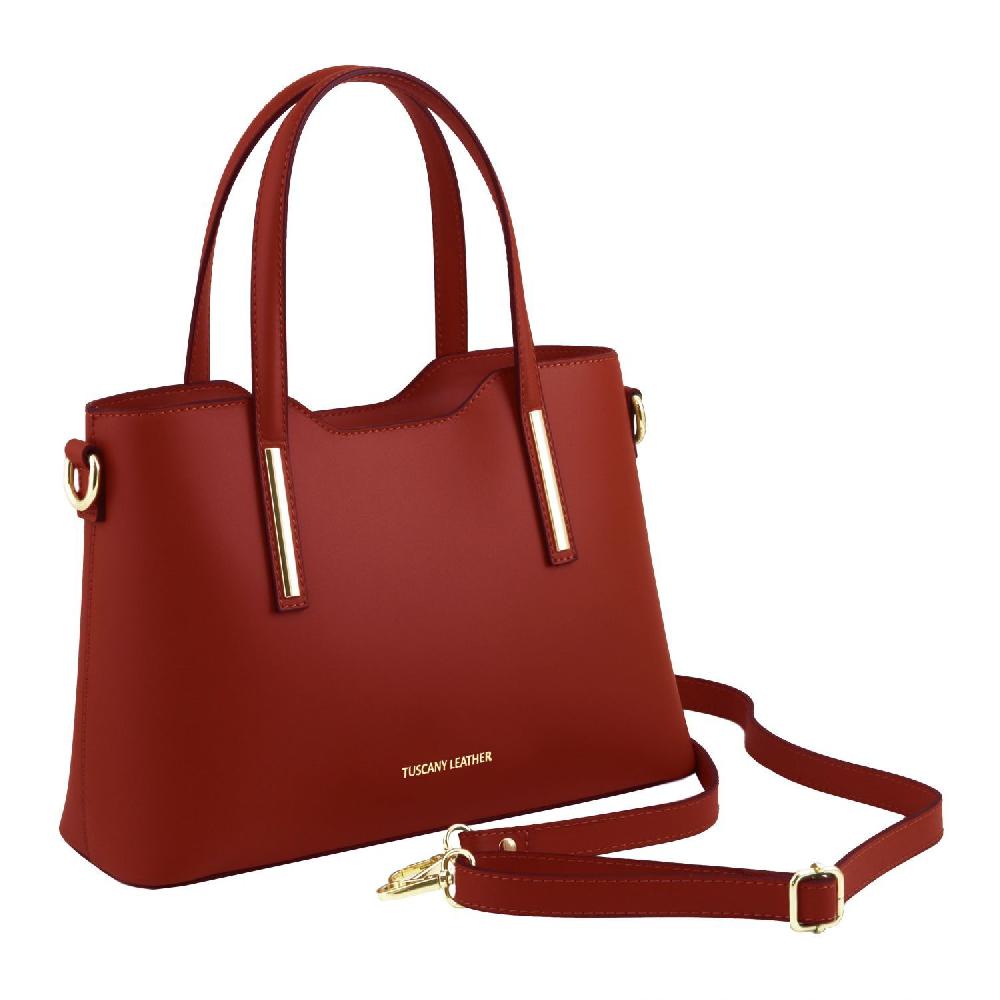 Tuscany Leather Borsa a Mano in Pelle - Misura Piccola Offerta Anniversario