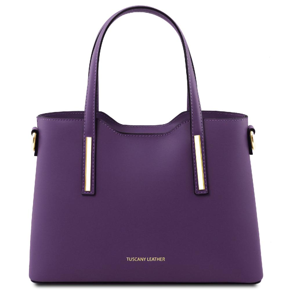 Tuscany Leather Borsa a Mano in Pelle - Misura Piccola Hotsell