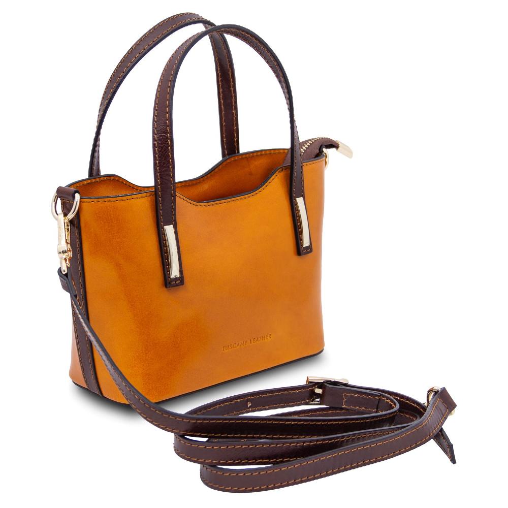 Tuscany Leather Borsa a Mano in Pelle Vendita Economica