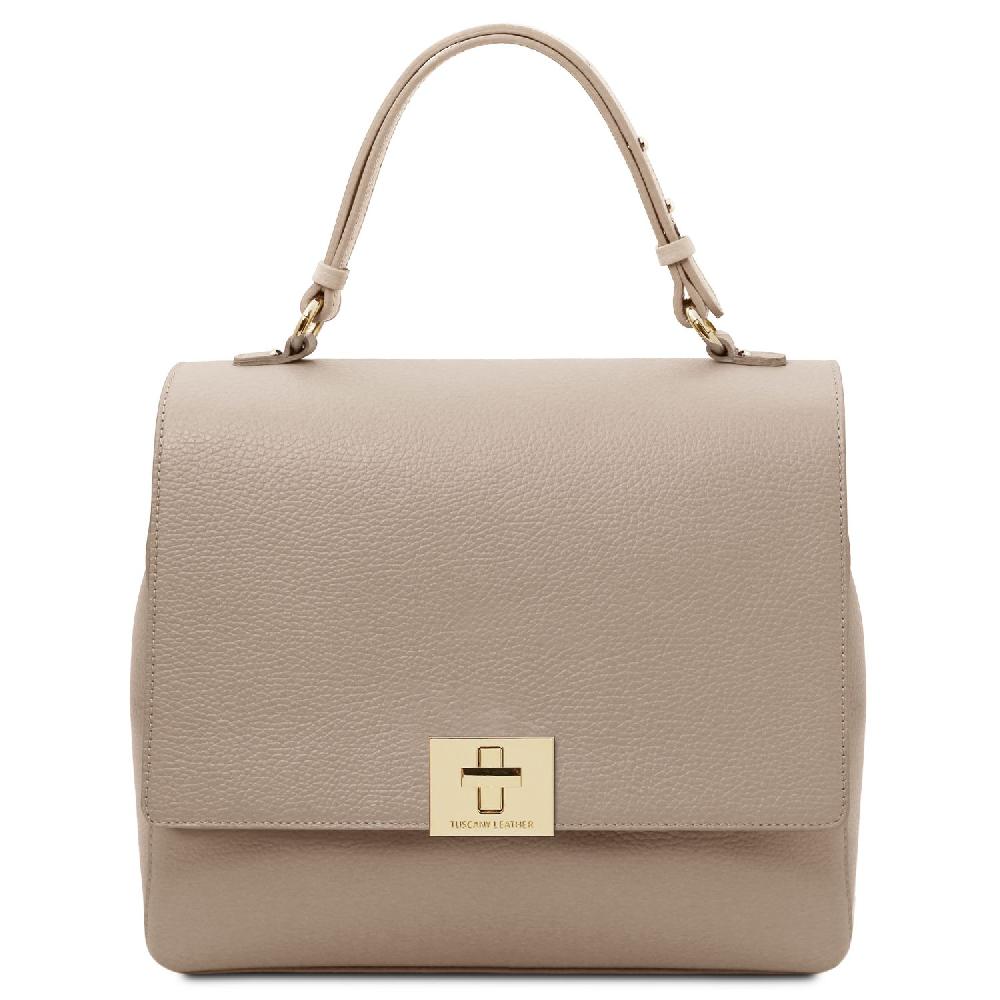 Tuscany Leather Borsa a Mano in Pelle Convertibile a Zaino In Saldo