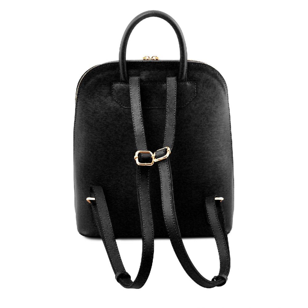 Tuscany Leather Zaino da Donna in Pelle Saffiano Italy