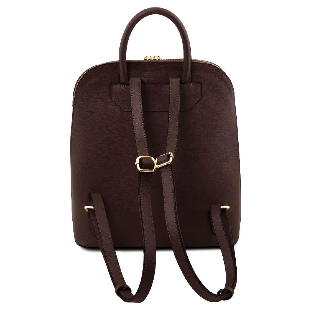 Tuscany Leather Zaino da Donna in Pelle Saffiano Italia
