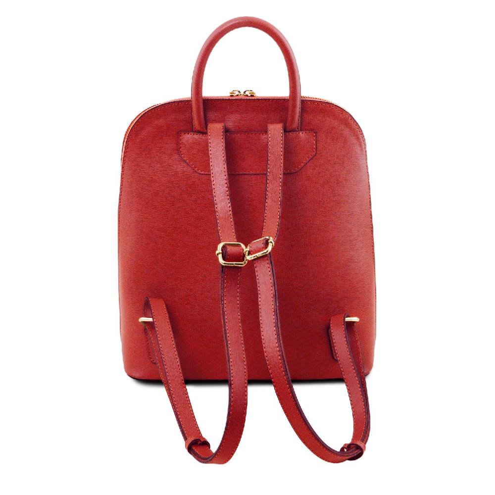 Tuscany Leather Zaino da Donna in Pelle Saffiano In Linea