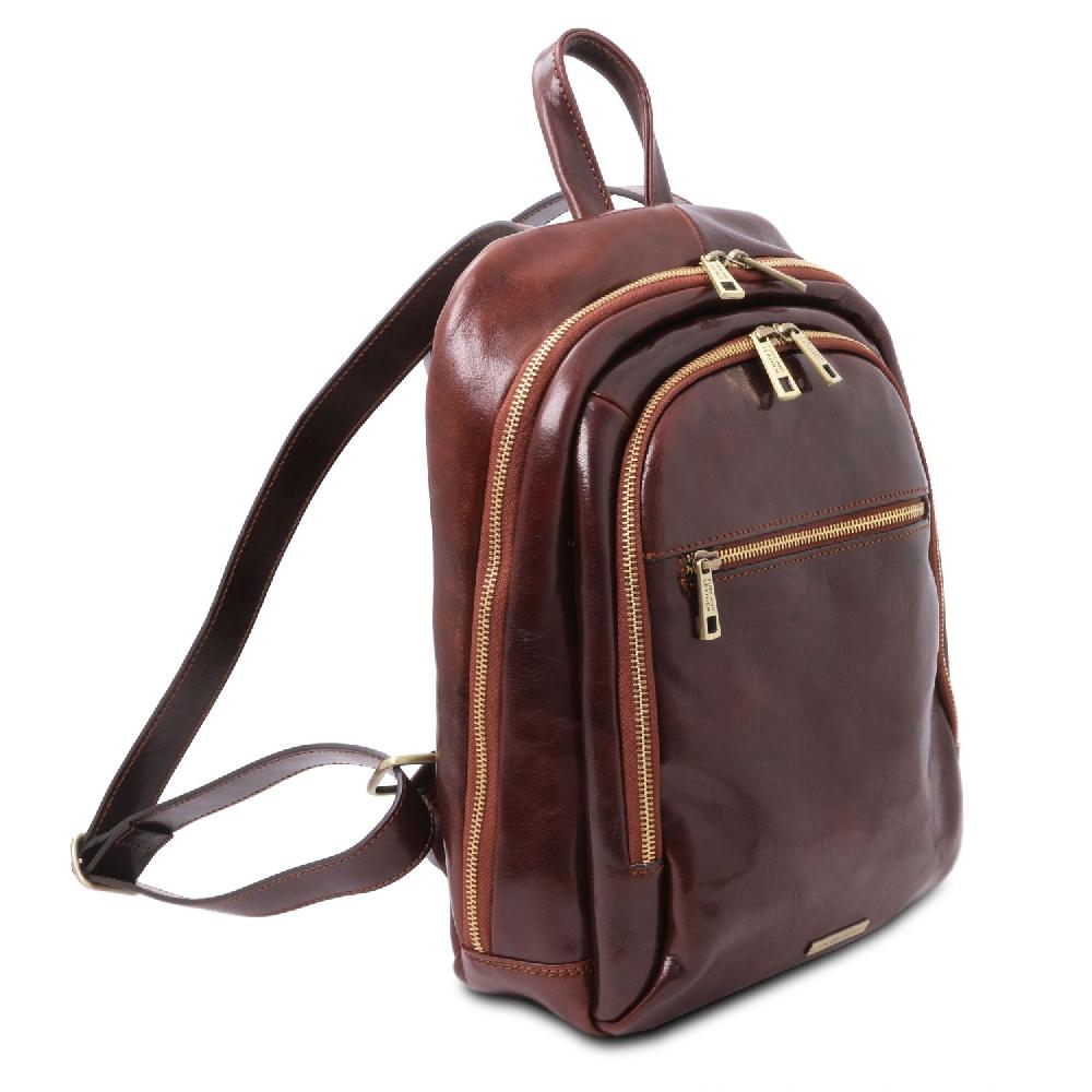 Tuscany Leather Zaino in Pelle 2 Scomparti Negozi Online