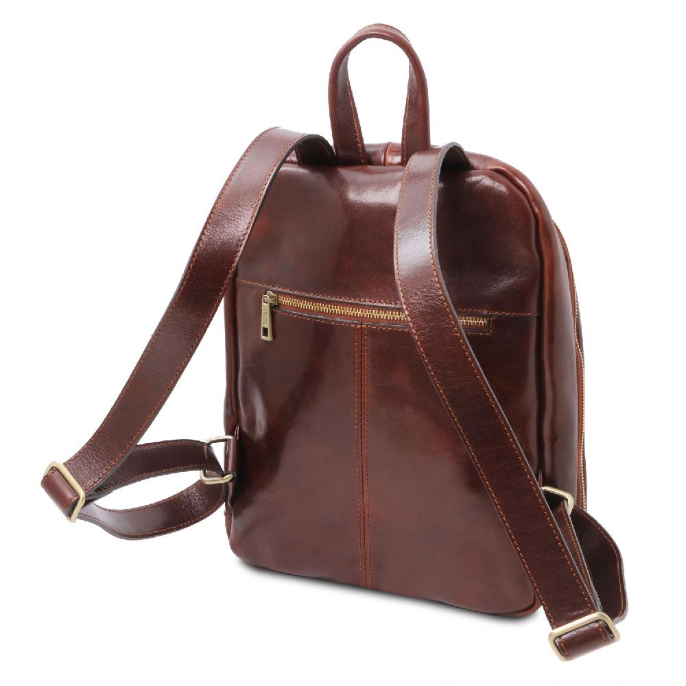 Tuscany Leather Zaino in Pelle 2 Scomparti Negozi Online