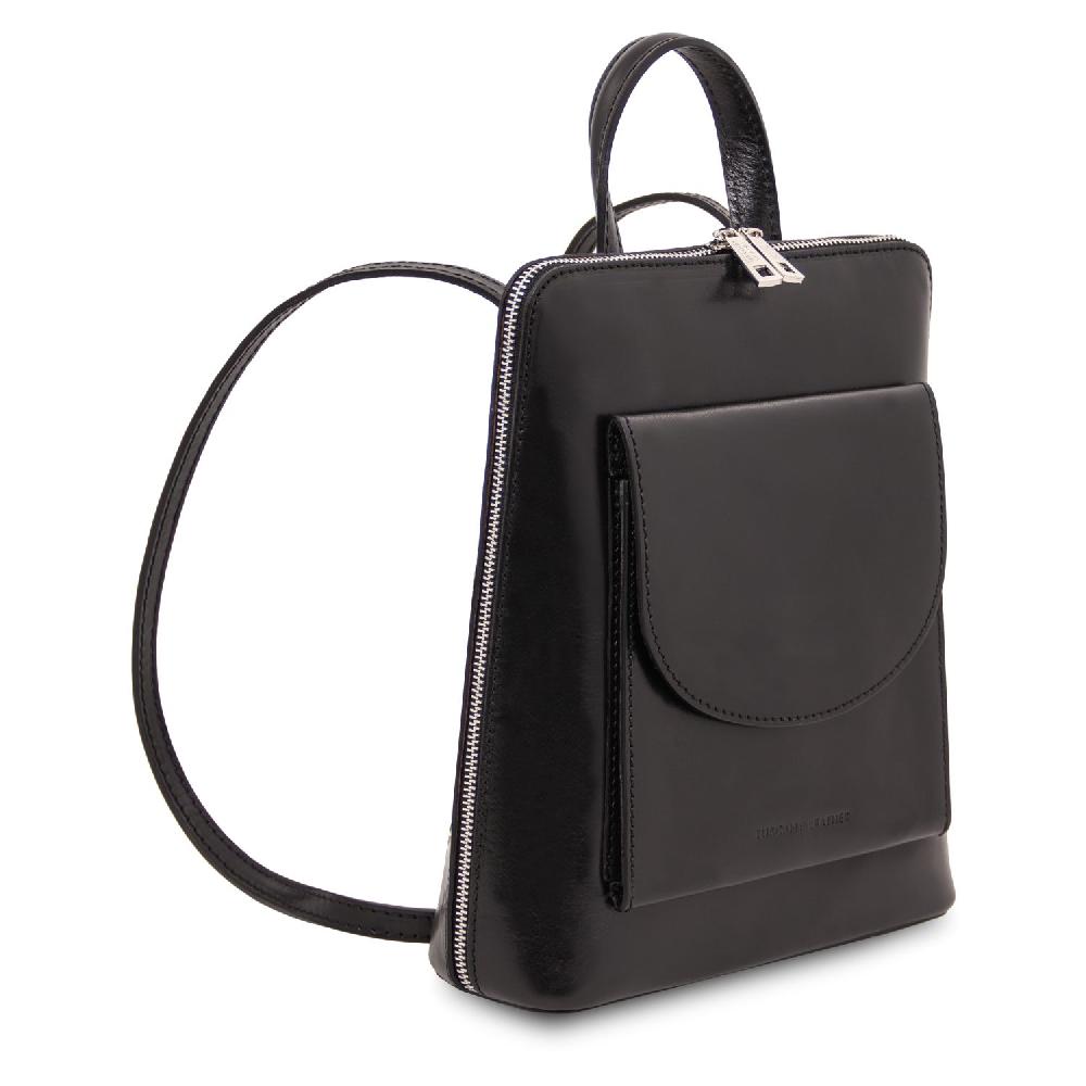 Tuscany Leather Zaino Piccolo da Donna in Pelle Convenienza