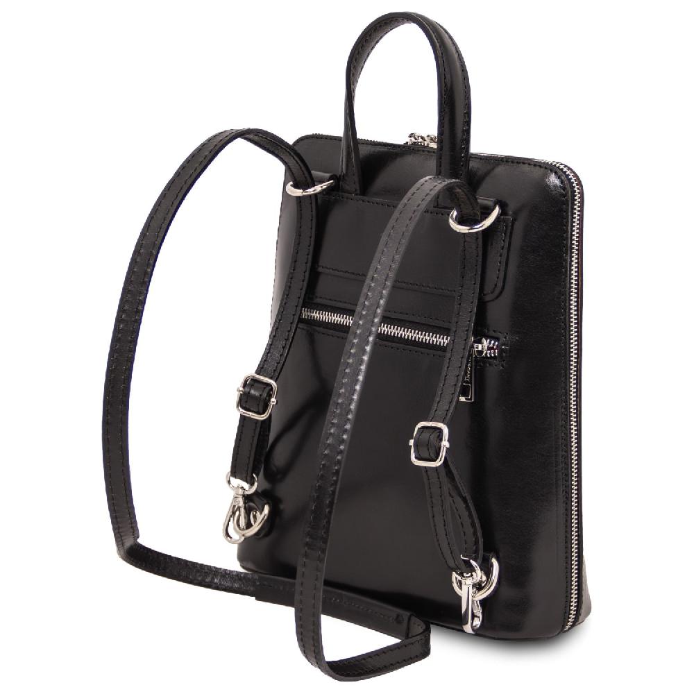 Tuscany Leather Zaino Piccolo da Donna in Pelle Convenienza