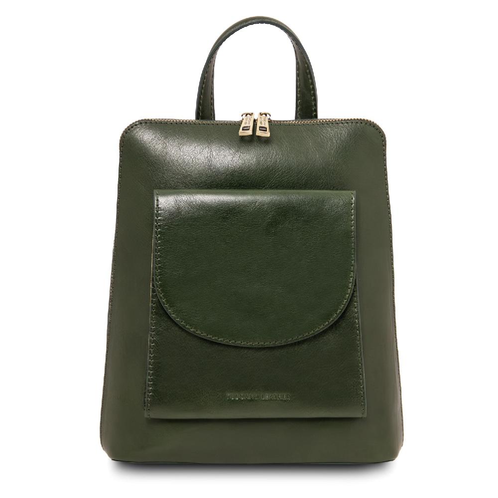 Tuscany Leather Zaino Piccolo da Donna in Pelle Economico