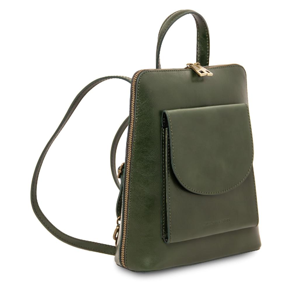Tuscany Leather Zaino Piccolo da Donna in Pelle Economico