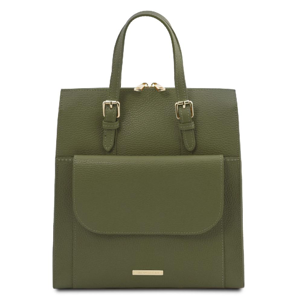 Tuscany Leather Zaino da Donna in Pelle Saldi Di Fabbrica