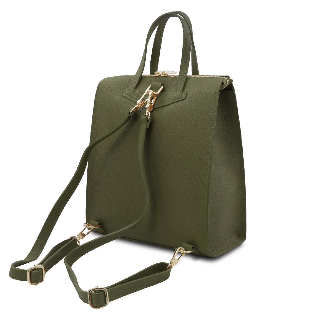 Tuscany Leather Zaino da Donna in Pelle Saldi Di Fabbrica