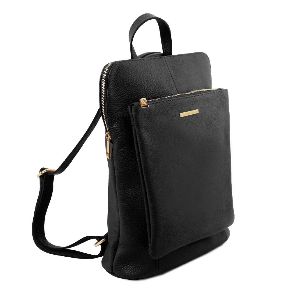 Tuscany Leather Zaino da Donna in Pelle Morbida Nuova