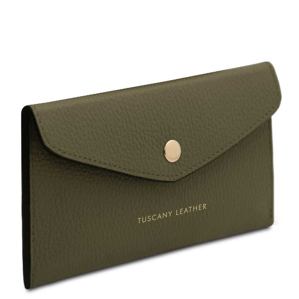 Tuscany Leather Portafoglio a Busta in Pelle Soddisfazione Garantita