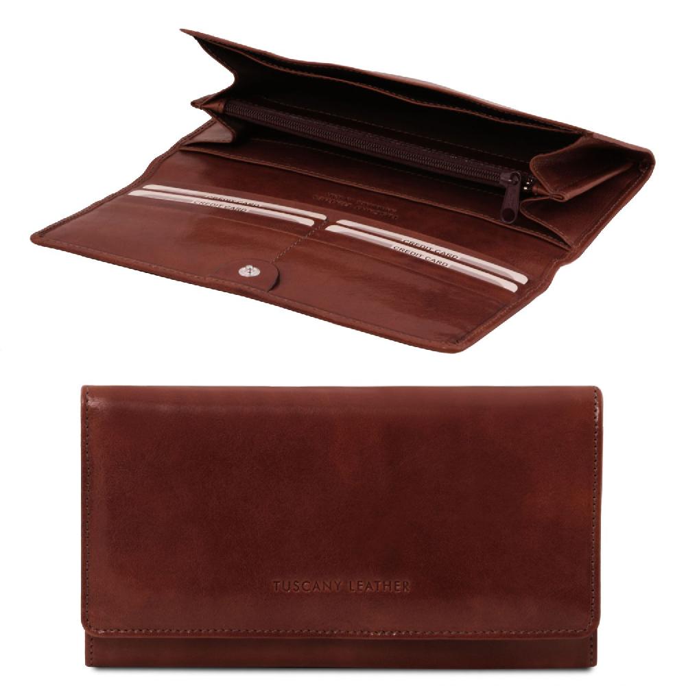 Tuscany Leather Esclusivo Portafoglio da Donna in Pelle Acquista Ora