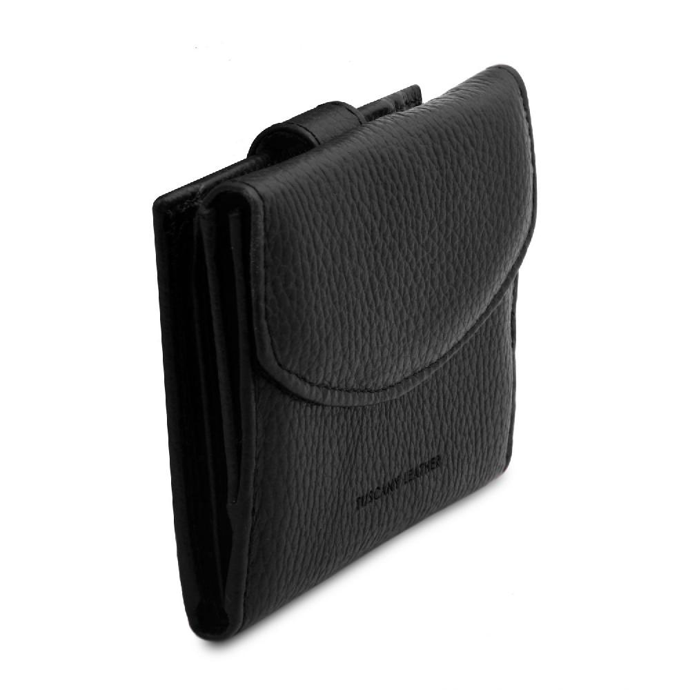 Tuscany Leather Esclusivo Portafoglio da Donna 3 Ante con Portaspiccioli in Pelle Fino Al -60%