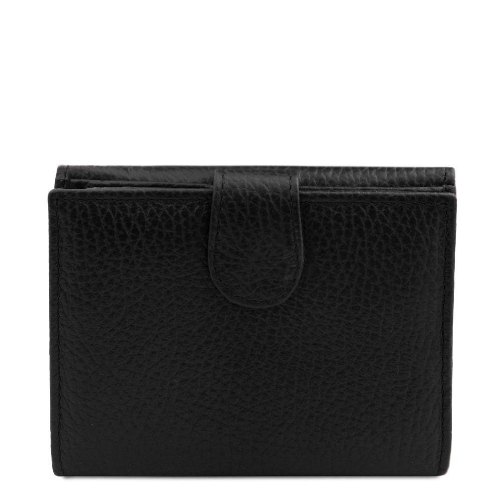 Tuscany Leather Esclusivo Portafoglio da Donna 3 Ante con Portaspiccioli in Pelle Fino Al -60%