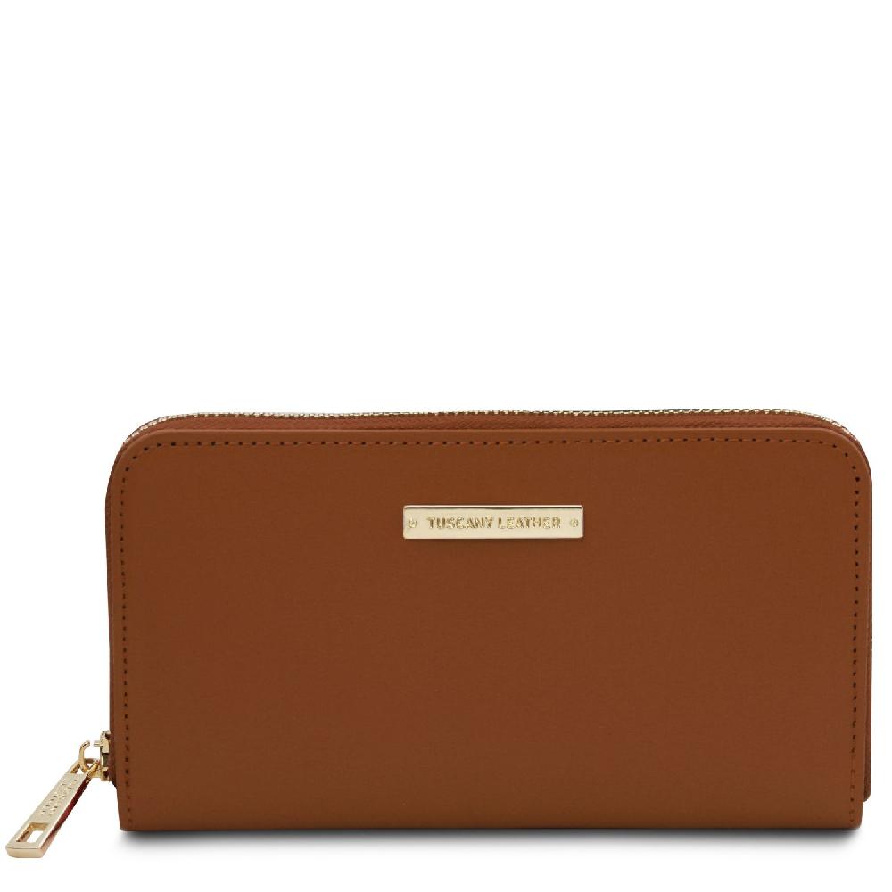 Tuscany Leather Esclusivo Portafogli in Pelle zip Around Novità