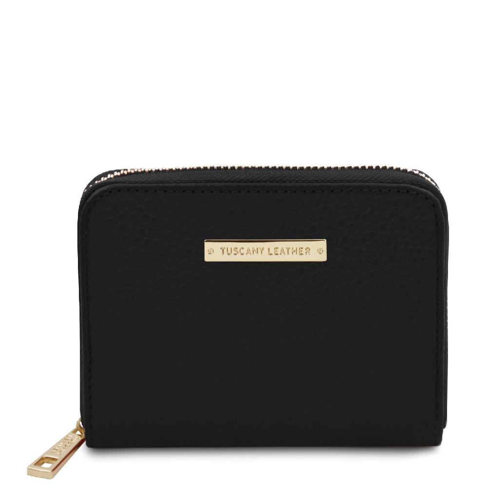 Tuscany Leather Esclusivo Portafogli in Pelle zip Around Economico