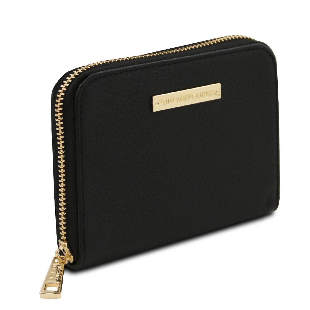 Tuscany Leather Esclusivo Portafogli in Pelle zip Around Economico