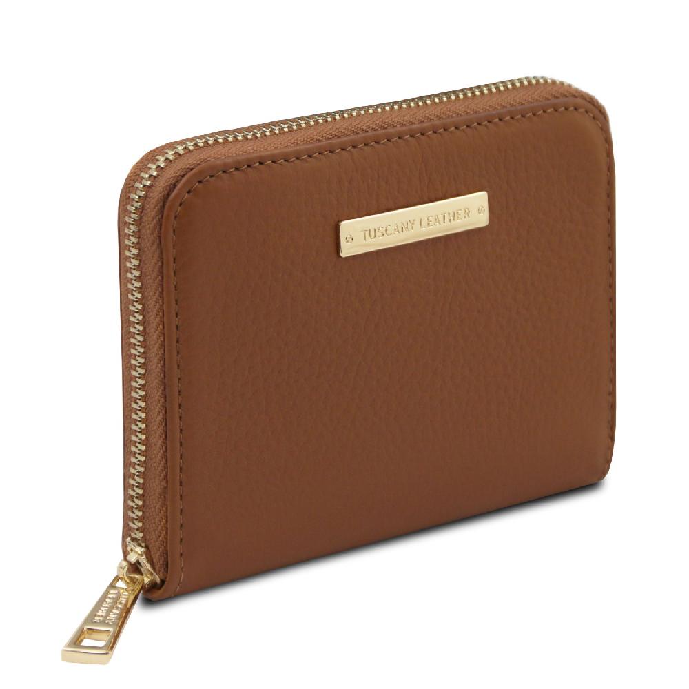 Tuscany Leather Esclusivo Portafogli in Pelle zip Around Online