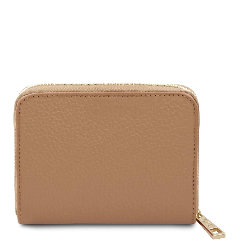 Tuscany Leather Esclusivo Portafogli in Pelle zip Around In Vendita
