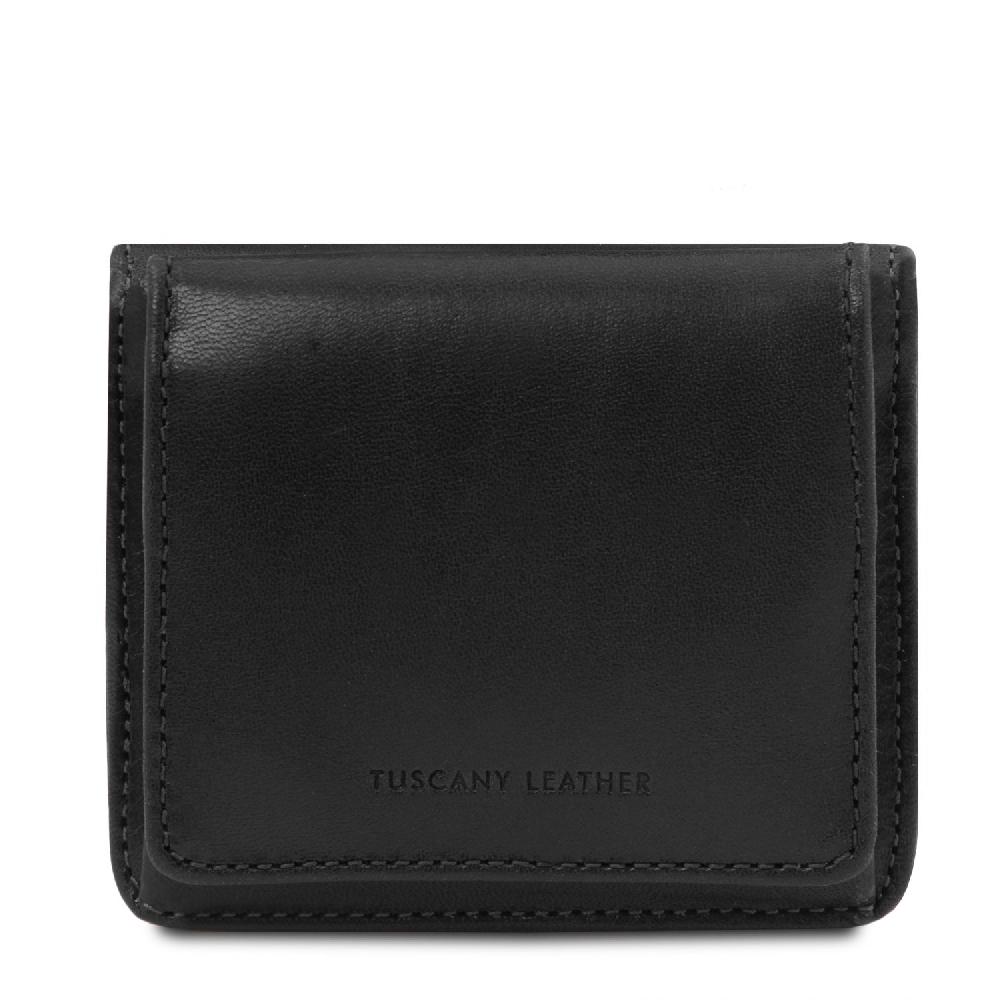 Tuscany Leather Esclusivo Portafogli in Pelle con Portamonete Offerte