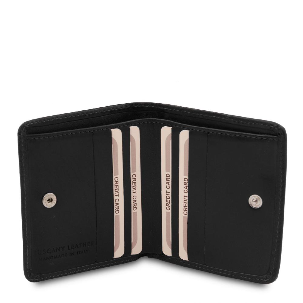 Tuscany Leather Esclusivo Portafogli in Pelle con Portamonete Offerte