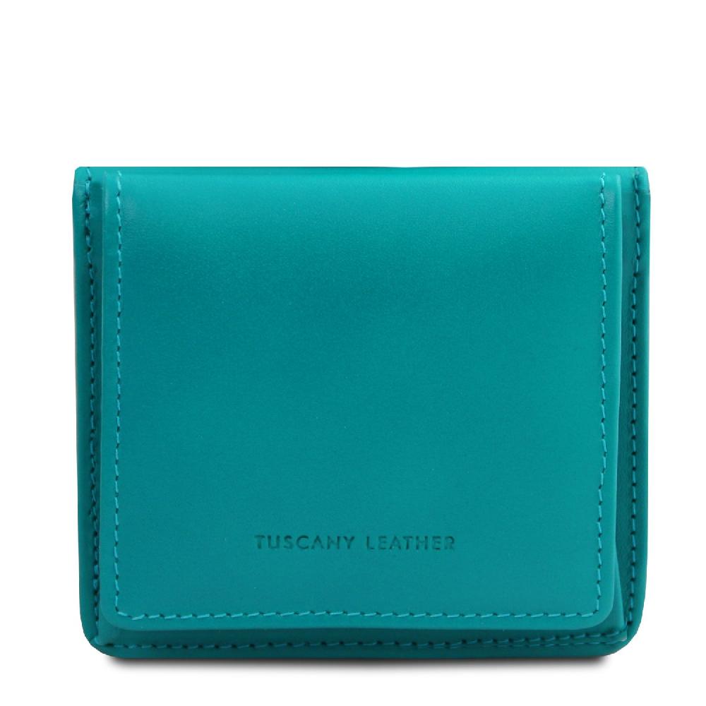 Tuscany Leather Esclusivo Portafogli in Pelle con Portamonete Saldi Di Fabbrica
