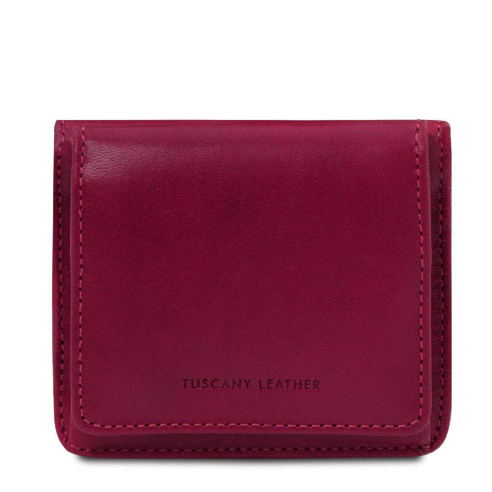 Tuscany Leather Esclusivo Portafogli in Pelle con Portamonete Negozio