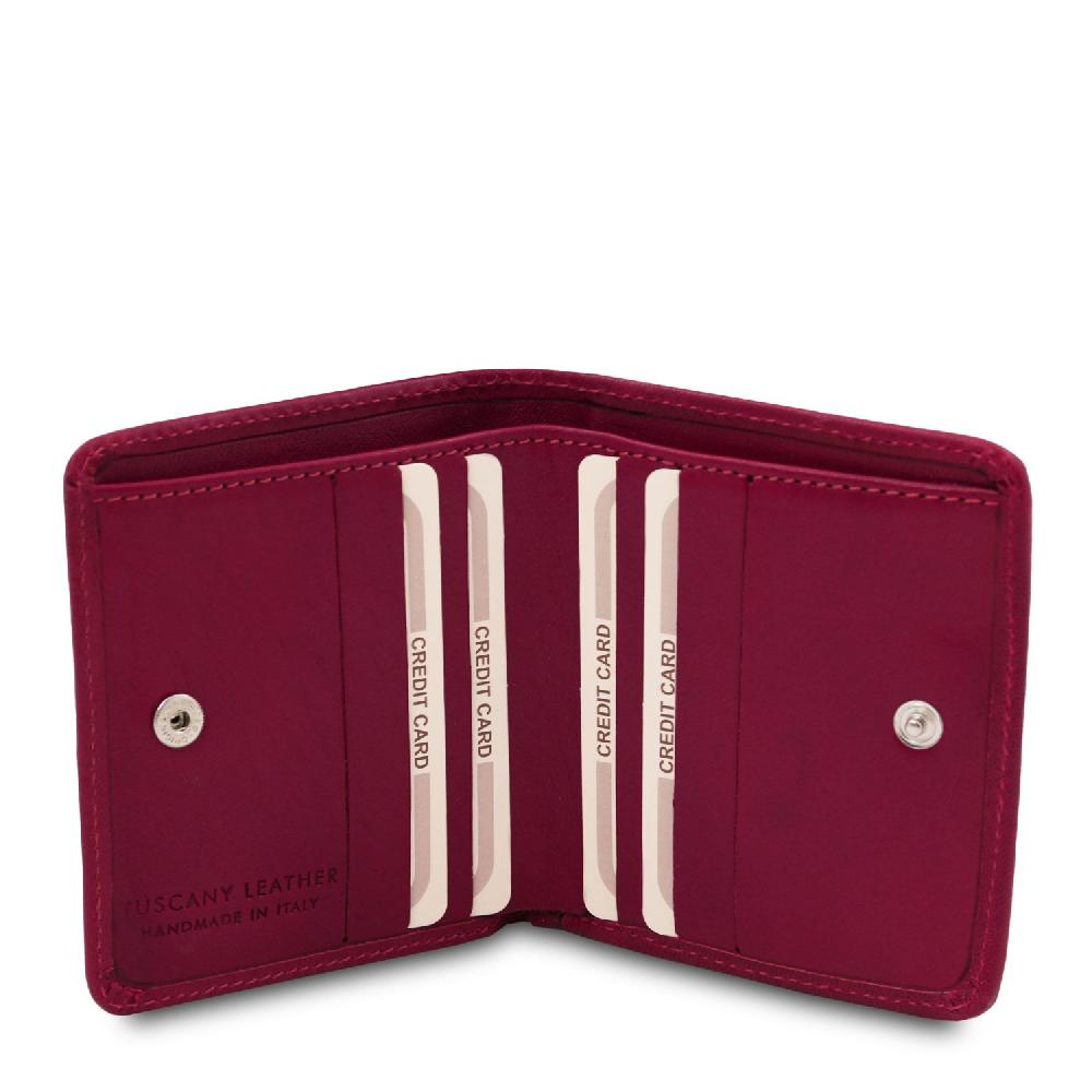 Tuscany Leather Esclusivo Portafogli in Pelle con Portamonete Negozio