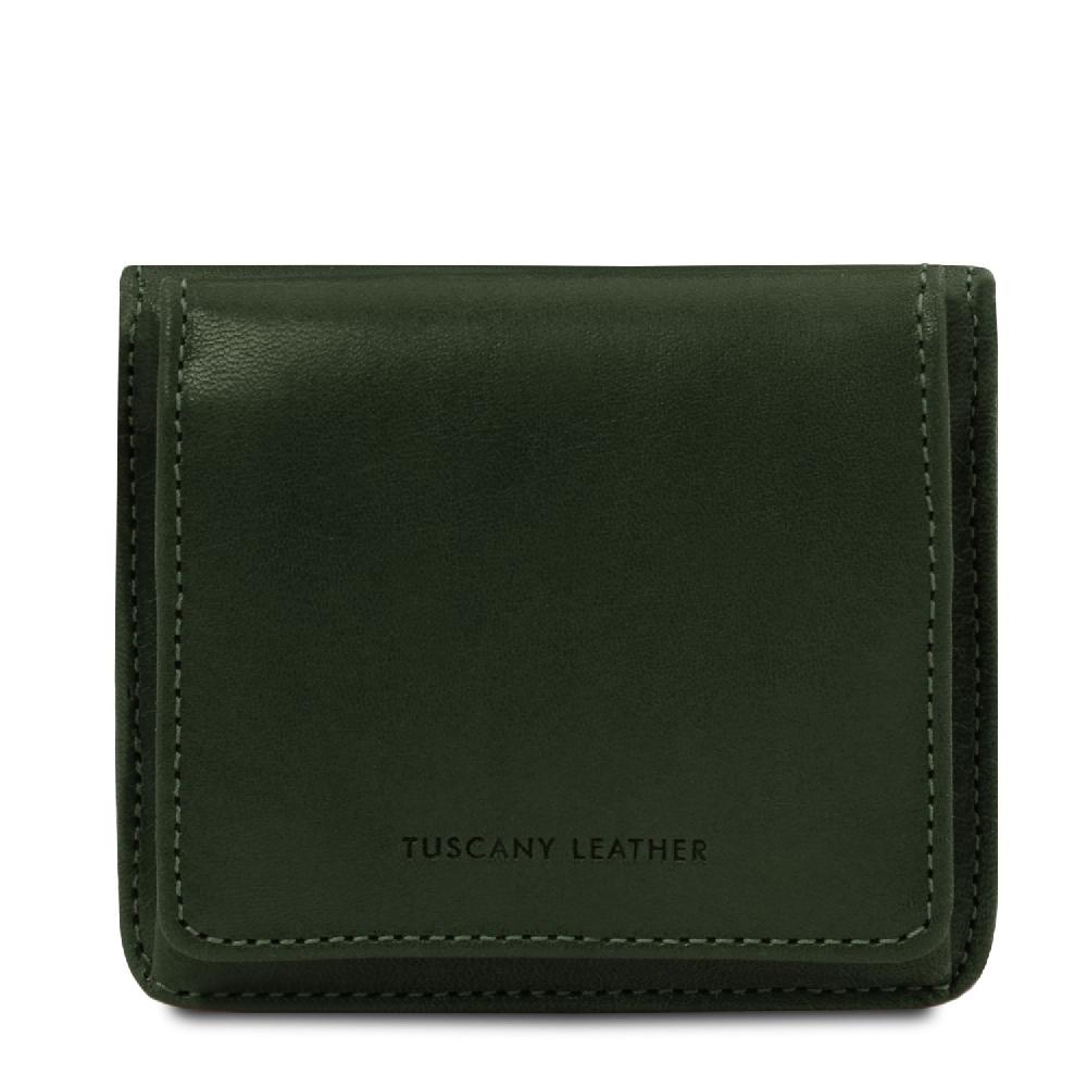 Tuscany Leather Esclusivo Portafogli in Pelle con Portamonete In Saldo