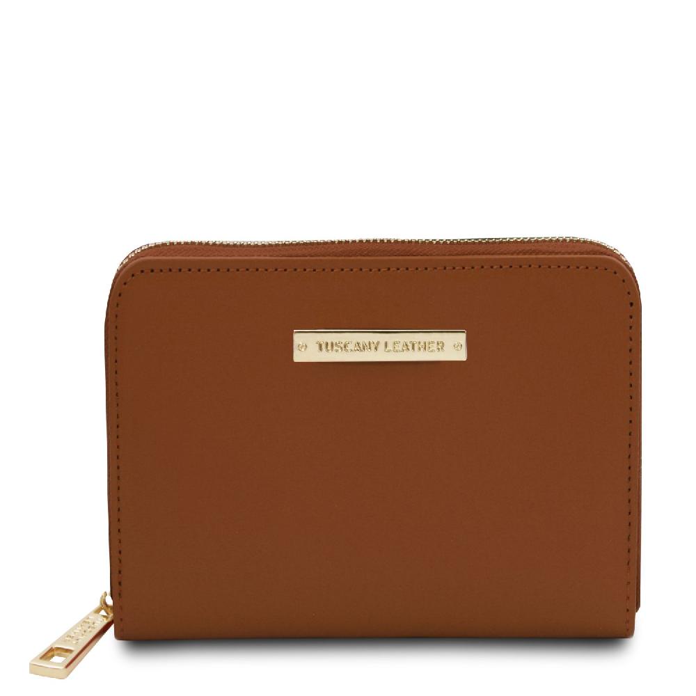Tuscany Leather Esclusivo Portafogli in Pelle zip Around Moda