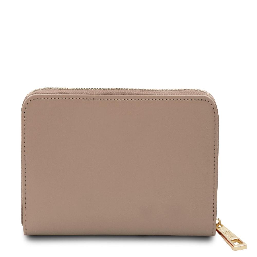 Tuscany Leather Esclusivo Portafogli in Pelle zip Around Italy