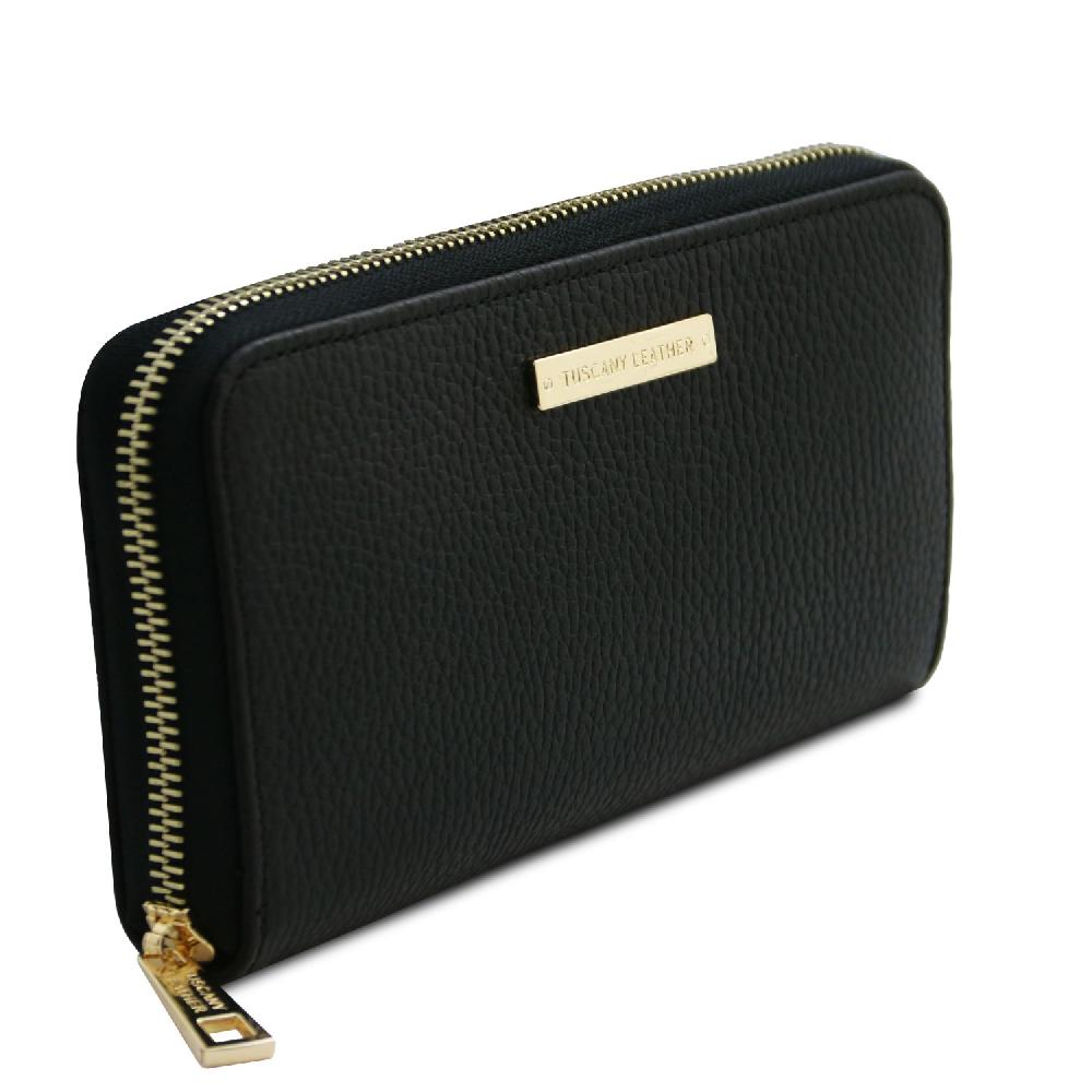 Tuscany Leather Esclusivo Portafogli in Pelle zip Around 2025