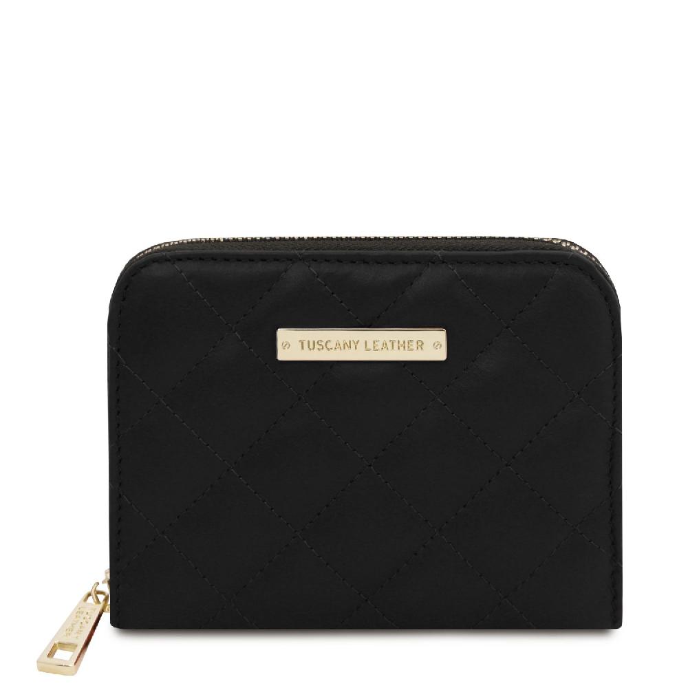 Tuscany Leather Esclusivo Portafogli in Pelle Morbida zip Around Promozione Limitata