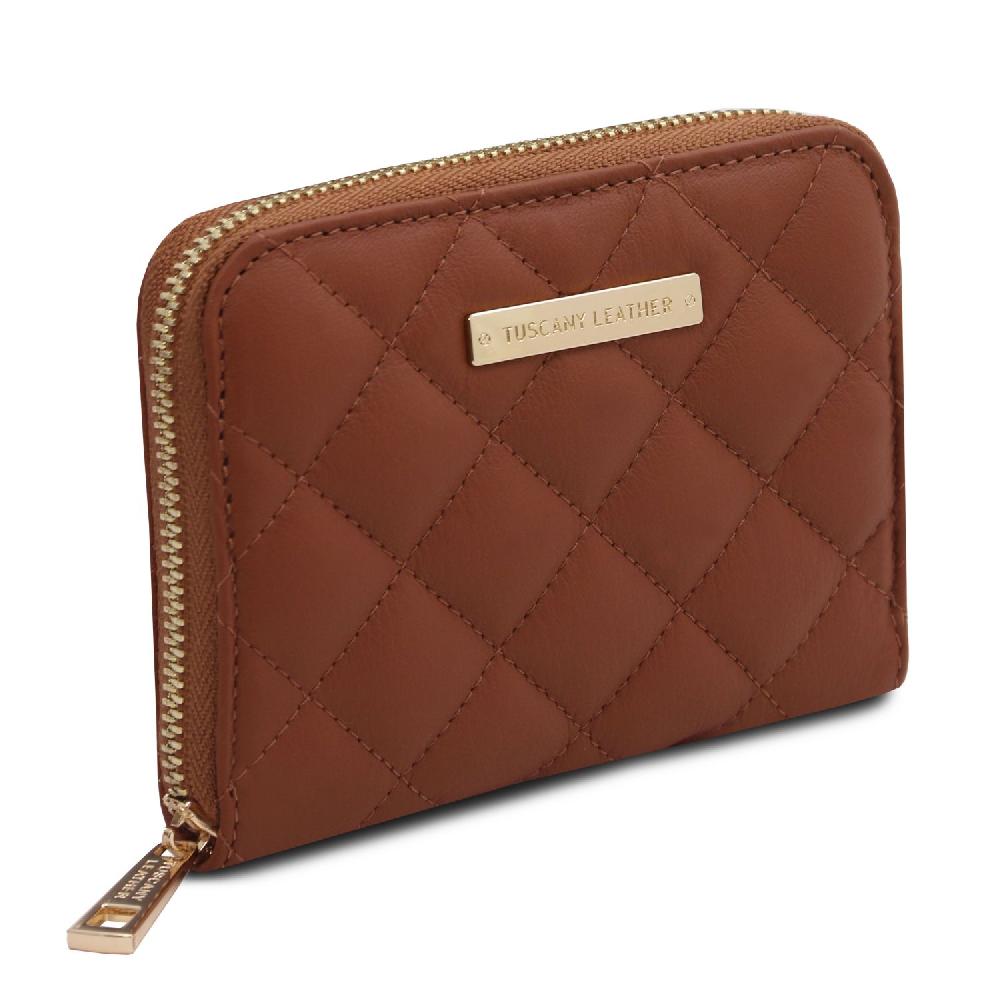 Tuscany Leather Esclusivo Portafogli in Pelle Morbida zip Around Fino Al -60%