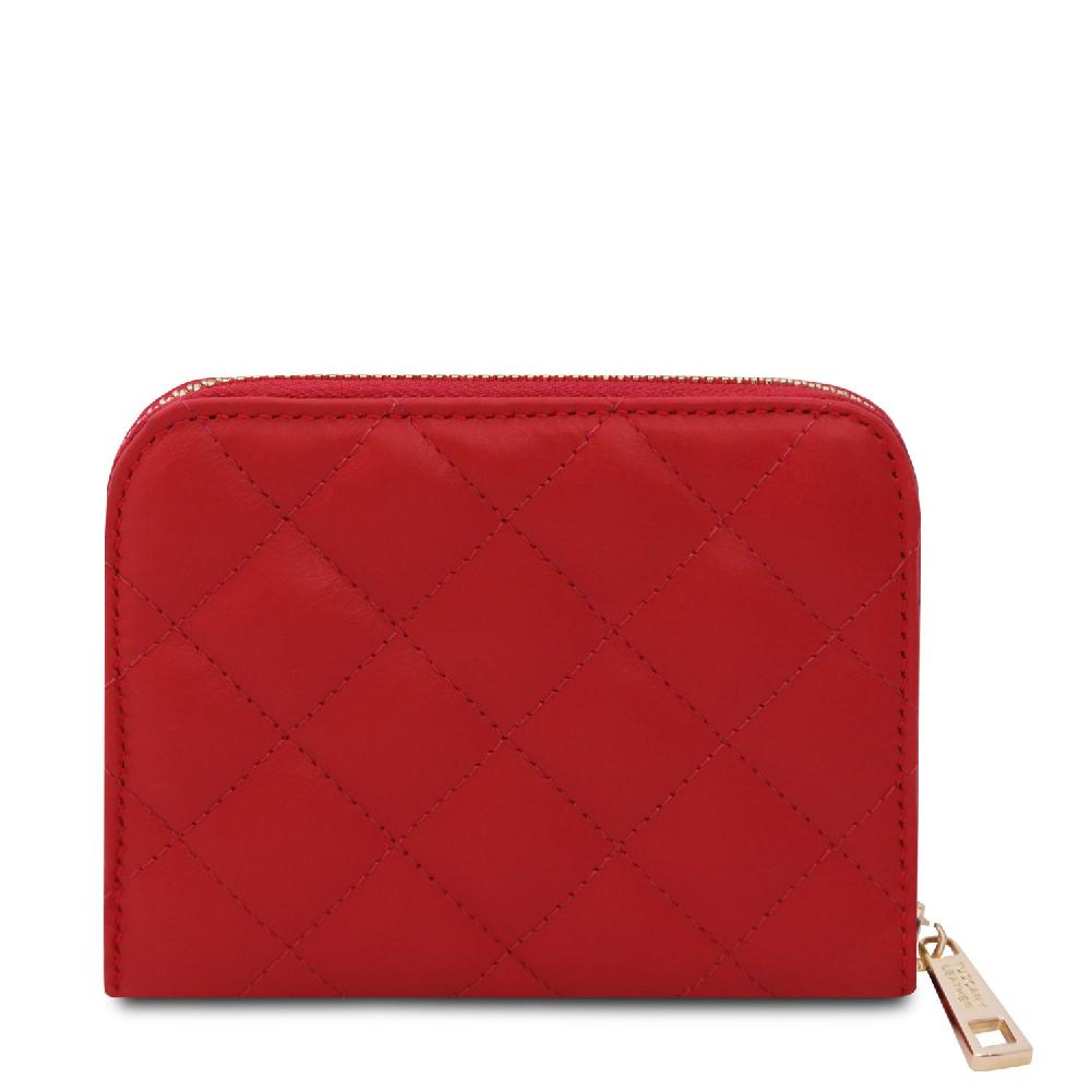 Tuscany Leather Esclusivo Portafogli in Pelle Morbida zip Around Prezzo Ridotto